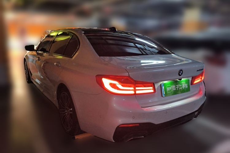 Used BMW 5 Series 2018 530Li Luxury Edition M Sport Package Rear Left 45 Deg
