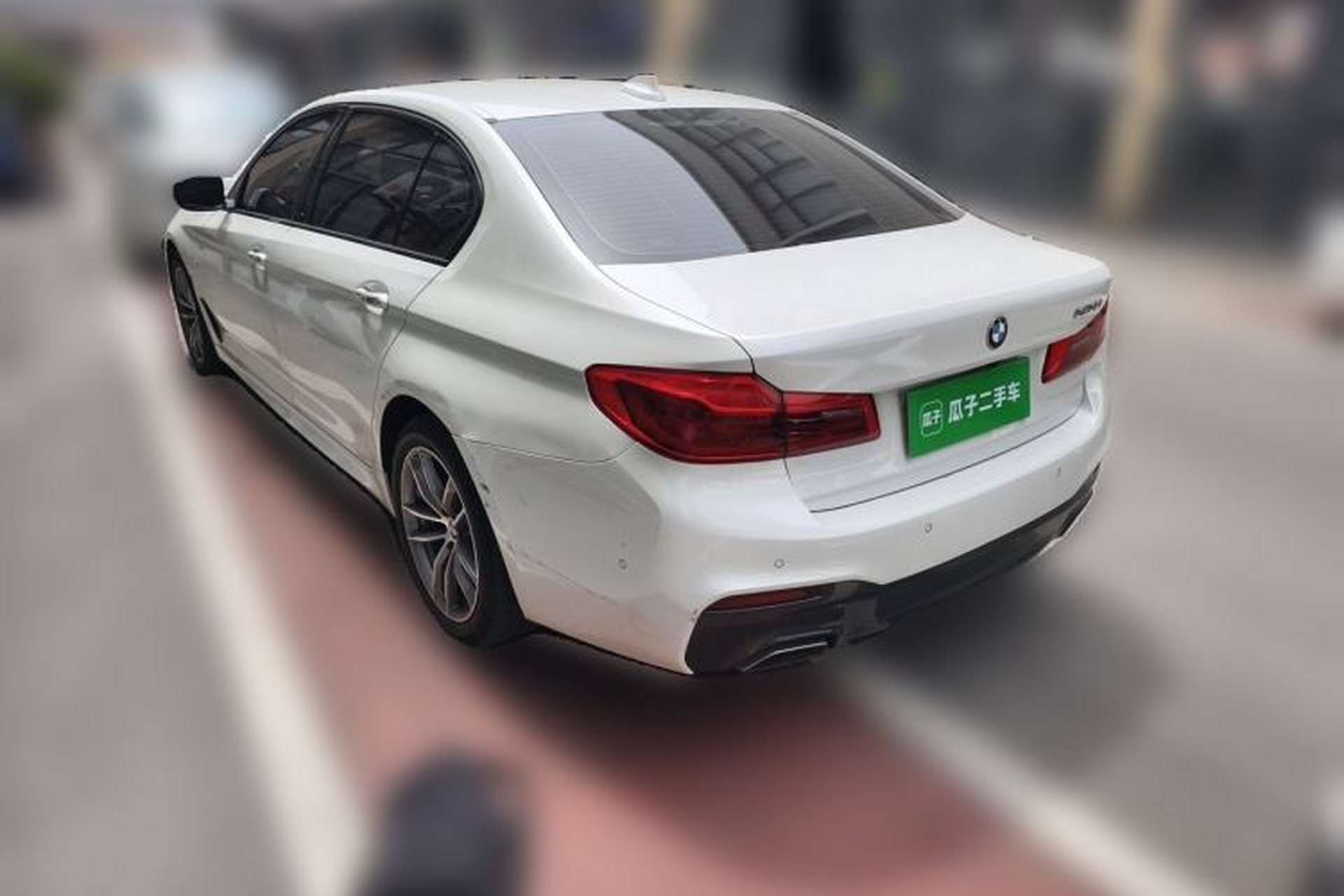 Used BMW 5 Series 2018 525Li M Sport Package Rear Left 45 Deg