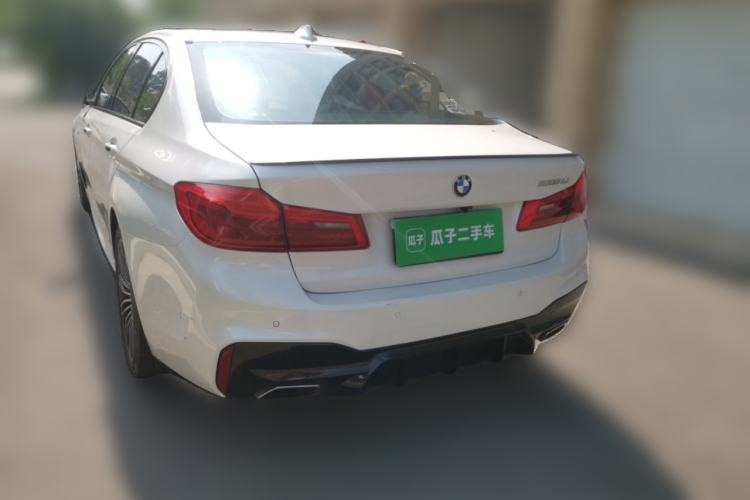 Used BMW 5 Series 2018 Restyled 530Li Leading Edition M Sport Package Rear Left 45 Deg