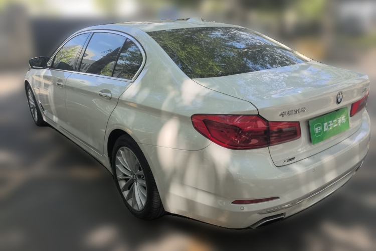 Used BMW 5 Series 2018 Facelifted 530Li xDrive Luxury Package Rear Left 45 Deg