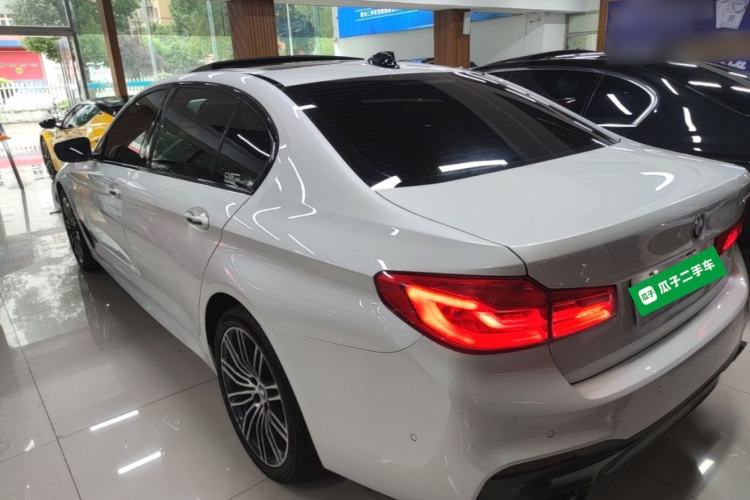 Used BMW 5 Series 2018 530Li Luxury Edition M Sport Package Rear Left 45 Deg
