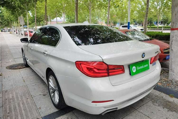 Used BMW 5 Series 2018 Revised Version 530Li Leading Edition Luxury Package Rear Left 45 Deg