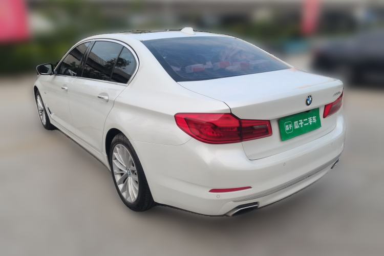 Used BMW 5 Series 2018 Revised Version 530Li Leading Edition Luxury Package Rear Left 45 Deg