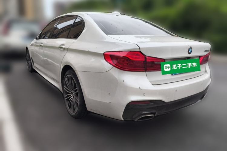 Used BMW 5 Series 2018 Restyled 530Li Leading Edition M Sport Package Rear Left 45 Deg
