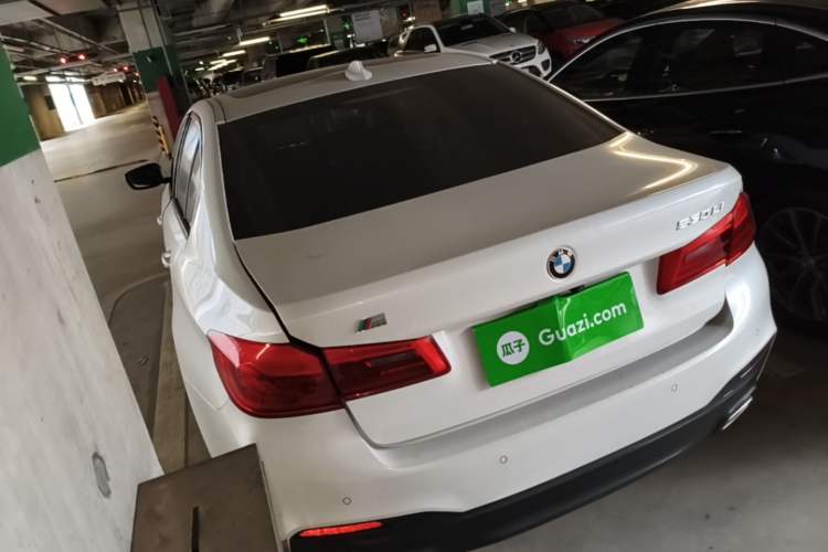 Used BMW 5 Series 2018 Restyled 530Li Leading Edition M Sport Package Rear Left 45 Deg