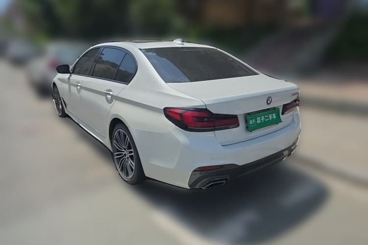 Used BMW 5 Series 2018 Restyled 530Li Luxury Edition M Sport Package Rear Left 45 Deg