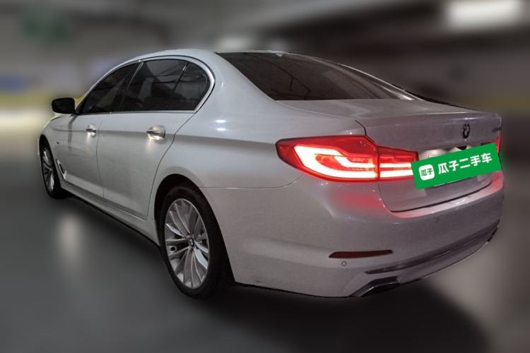Used BMW 5 Series 2018 525Li Luxury Package Rear Left 45 Deg