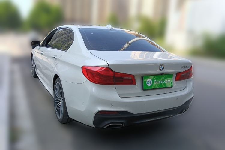 Used BMW 5 Series 2018 530Li Leading Model M Sport Package Rear Left 45 Deg