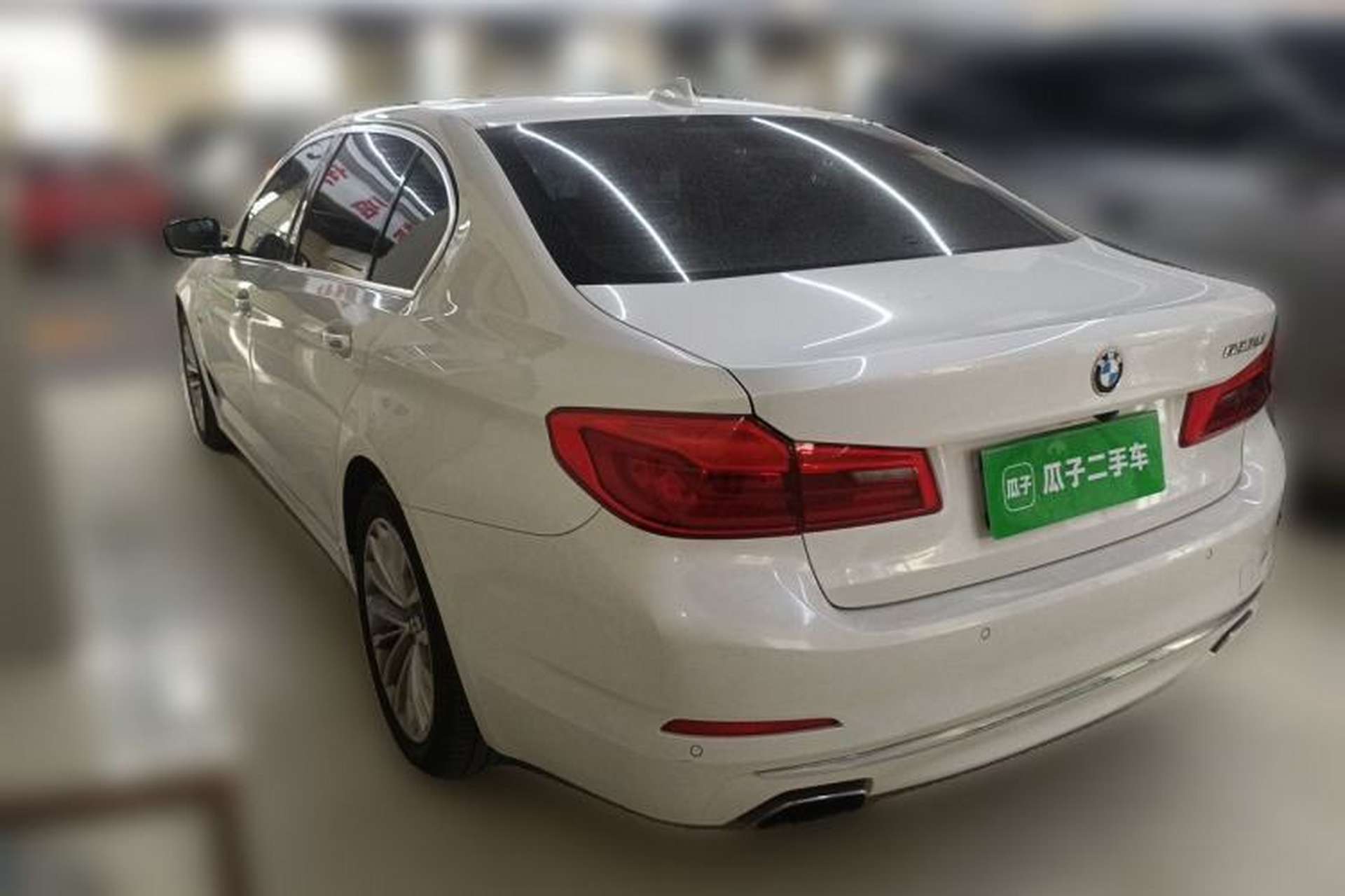Used BMW 5 Series 2018 Revised Version 530Li Leading Edition Luxury Package Rear Left 45 Deg