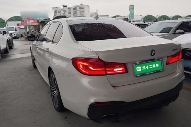 Used BMW 5 Series 2018 530Li Leading Model M Sport Package Rear Left 45 Deg