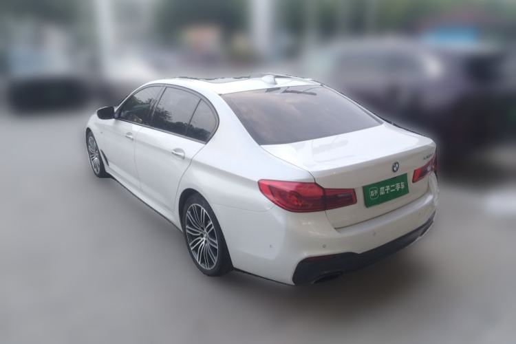 Used BMW 5 Series 2018 Restyled 530Li Leading Edition M Sport Package Rear Left 45 Deg