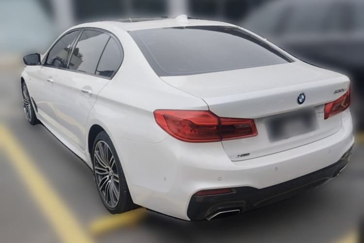 Used BMW 5 Series 2018 Facelifted 530Li xDrive M Sport Package Rear Left 45 Deg