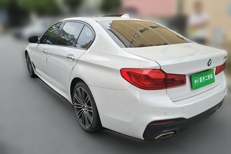 Used BMW 5 Series 2018 Restyled 530Li Leading Edition M Sport Package Rear Left 45 Deg