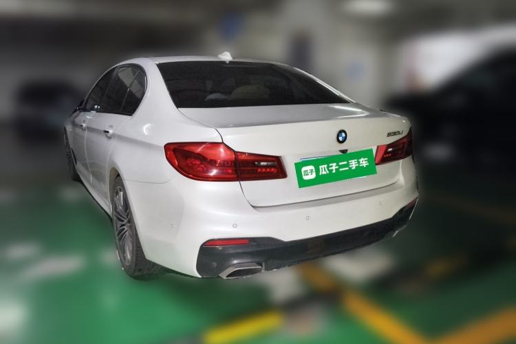 Used BMW 5 Series 2018 Restyled 530Li Leading Edition M Sport Package Rear Left 45 Deg