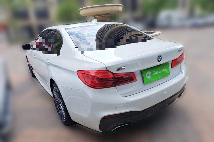 Used BMW 5 Series 2018 Restyled 530Li Luxury Edition M Sport Package Rear Left 45 Deg