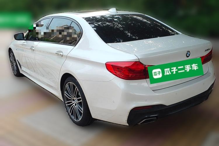 Used BMW 5 Series 2018 530Li Leading Model M Sport Package Rear Left 45 Deg