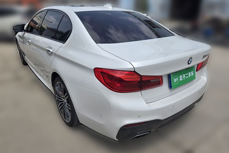 Used BMW 5 Series 2018 Restyled 530Li Leading Edition M Sport Package Rear Left 45 Deg