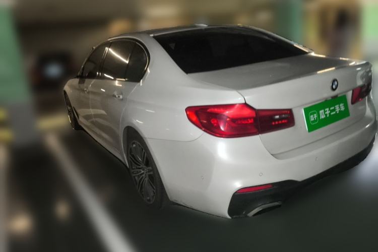 Used BMW 5 Series 2018 Restyled 530Li Luxury Edition M Sport Package Rear Left 45 Deg