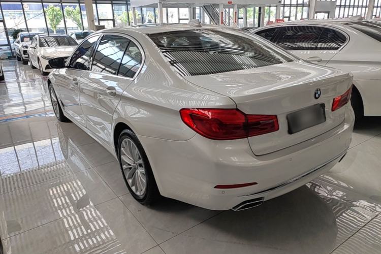 Used BMW 5 Series 2018 Revised Version 530Li Leading Edition Luxury Package Rear Left 45 Deg