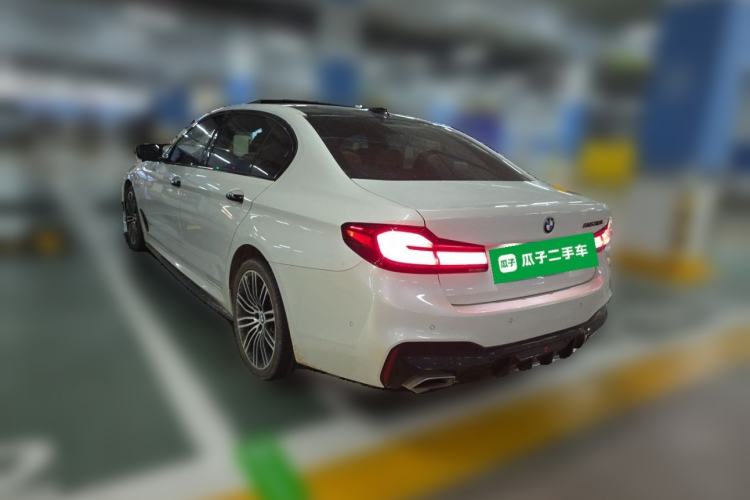 Used BMW 5 Series 2018 530Li Luxury Edition M Sport Package Rear Left 45 Deg
