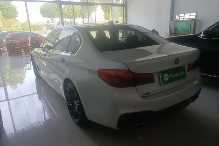 Used BMW 5 Series 2018 525Li M Sport Package Rear Left 45 Deg