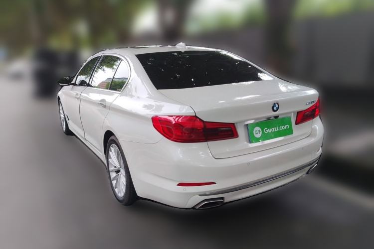 Used BMW 5 Series 2018 Revised Version 530Li Leading Edition Luxury Package Rear Left 45 Deg