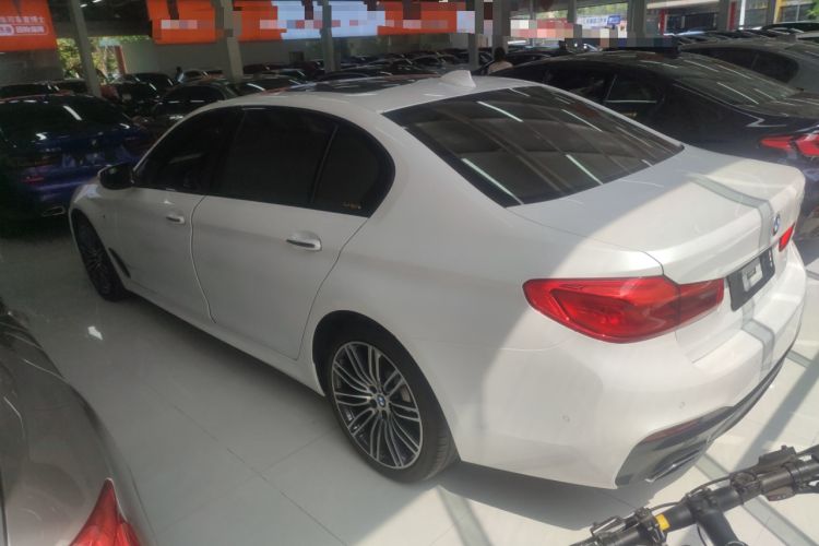 Used BMW 5 Series 2018 Restyled 530Li Leading Edition M Sport Package Rear Left 45 Deg