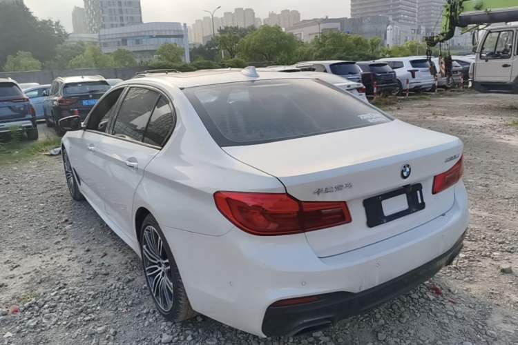 Used BMW 5 Series 2018 530Li Leading Model M Sport Package Rear Left 45 Deg