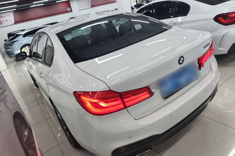 Used BMW 5 Series 2018 525i M Sport Package Rear Left 45 Deg