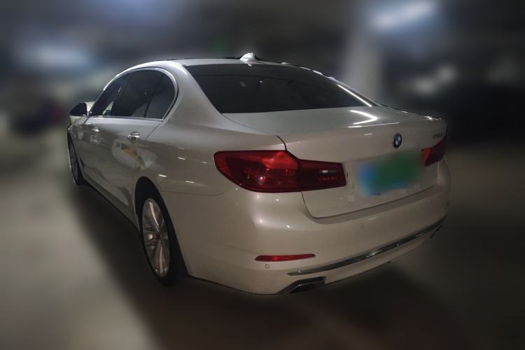 Used BMW 5 Series 2018 525Li Luxury Package Rear Left 45 Deg