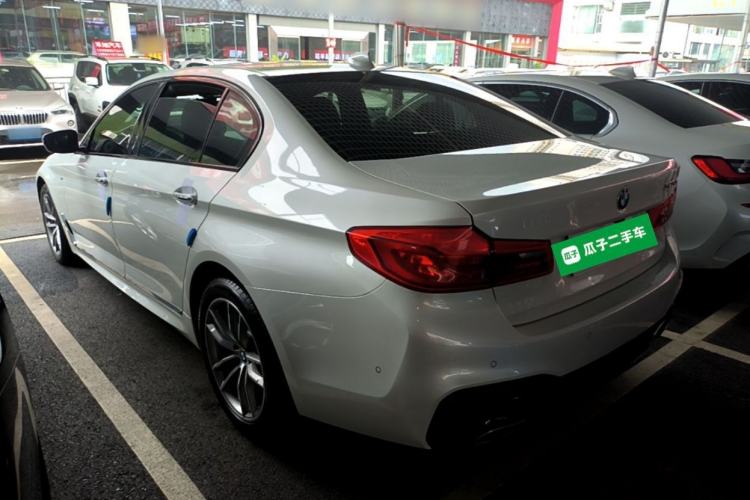 Used BMW 5 Series 2018 525Li M Sport Package Rear Left 45 Deg