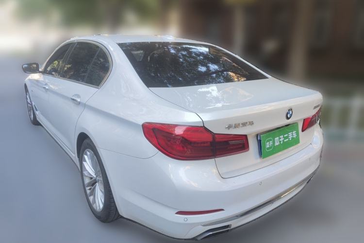 Used BMW 5 Series 2018 525Li Luxury Package Rear Left 45 Deg