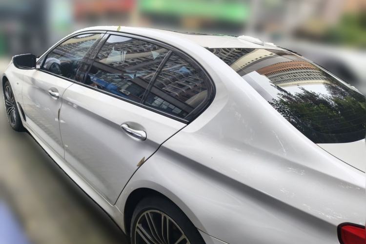 Used BMW 5 Series 2018 Restyled 530Li Leading Edition M Sport Package Rear Left 45 Deg