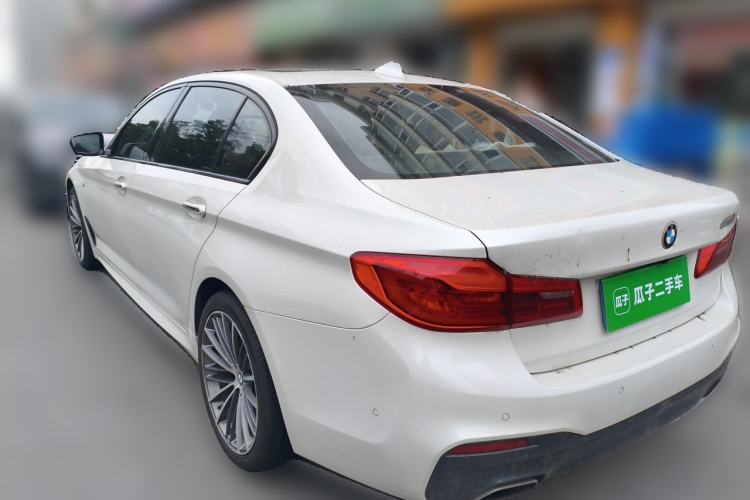 Used BMW 5 Series 2018 Restyled 530Li Luxury Edition M Sport Package Rear Left 45 Deg