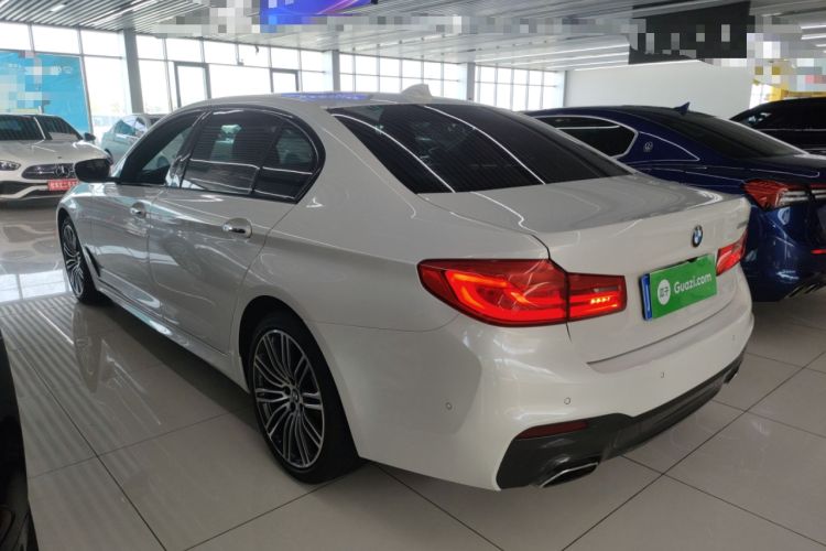 Used BMW 5 Series 2018 Restyled 530Li Leading Edition M Sport Package Rear Left 45 Deg