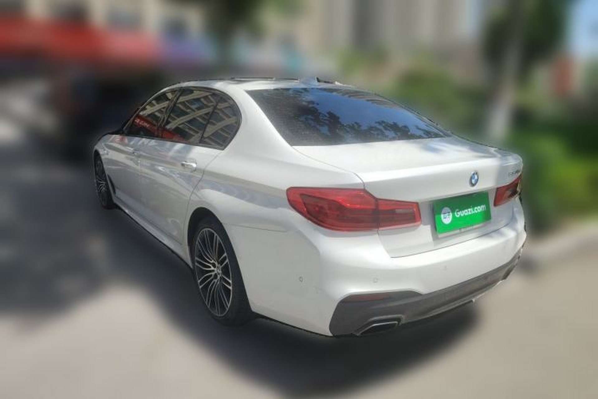 Used BMW 5 Series 2018 Restyled 530Li Leading Edition M Sport Package Rear Left 45 Deg
