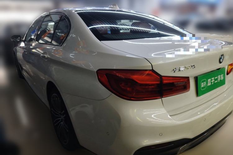 Used BMW 5 Series 2018 Restyled 530Li Leading Edition M Sport Package Rear Left 45 Deg