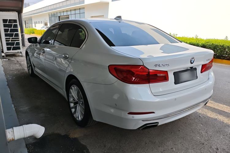 Used BMW 5 Series 2018 Revised Version 530Li Leading Edition Luxury Package Rear Left 45 Deg