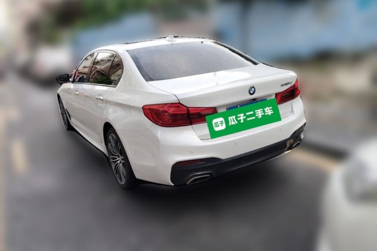 Used BMW 5 Series 2018 Restyled 530Li Leading Edition M Sport Package Rear Left 45 Deg