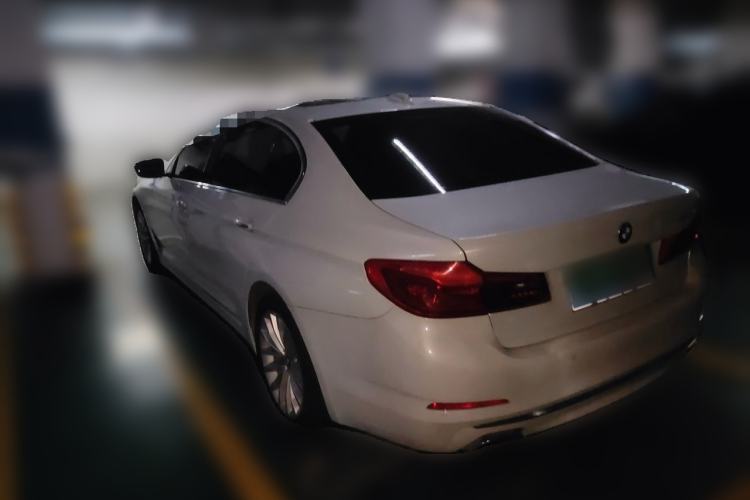 Used BMW 5 Series 2018 Revised Version 530Li Leading Edition Luxury Package Rear Left 45 Deg