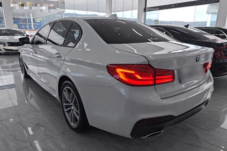 Used BMW 5 Series 2018 525Li M Sport Package Rear Left 45 Deg