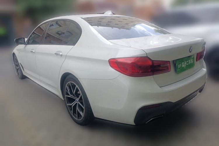 Used BMW 5 Series 2018 Restyled 530Li Luxury Edition M Sport Package Rear Left 45 Deg