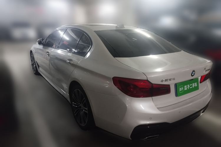 Used BMW 5 Series 2018 Restyled 530Li Leading Edition M Sport Package Rear Left 45 Deg