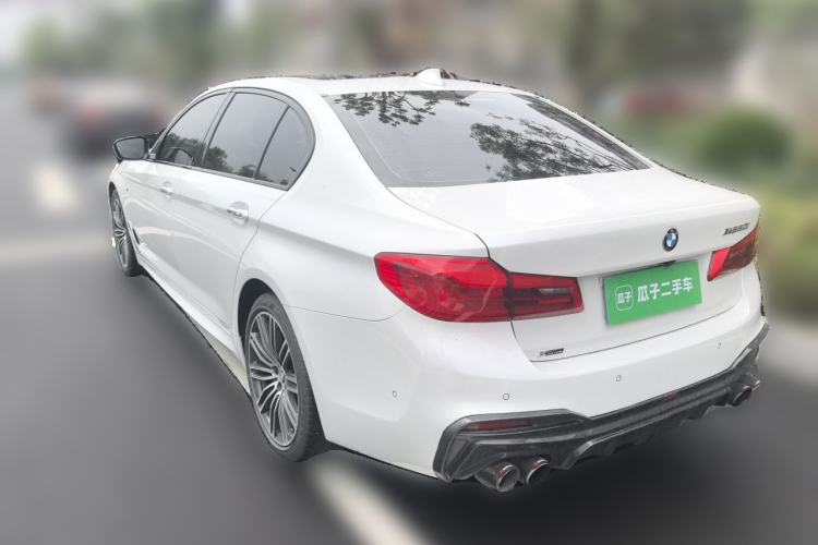 Used BMW 5 Series 2018 Restyled 530Li Leading Edition M Sport Package Rear Left 45 Deg