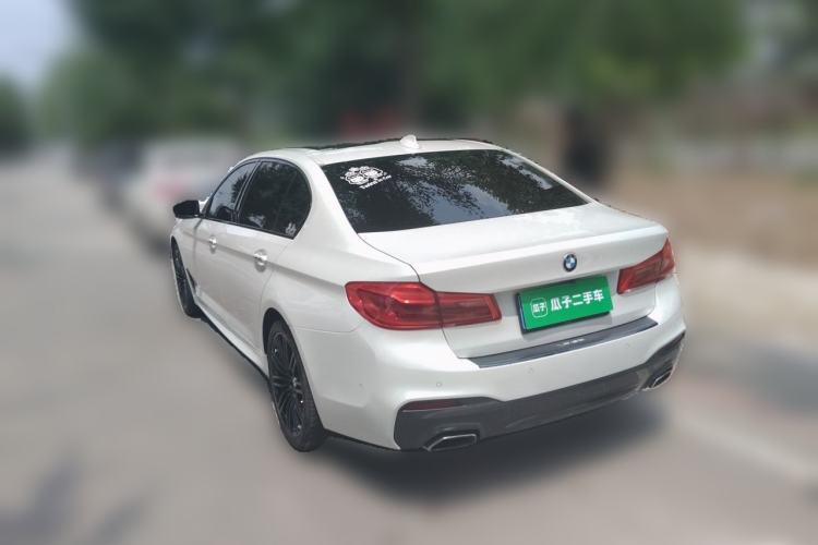 Used BMW 5 Series 2018 Restyled 530Li Luxury Edition M Sport Package Rear Left 45 Deg