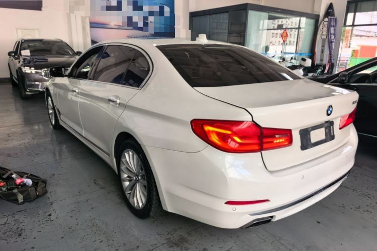 Used BMW 5 Series 2018 Revised Version 530Li Leading Edition Luxury Package Rear Left 45 Deg