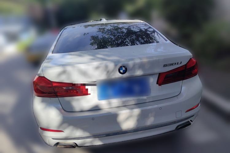 Used BMW 5 Series 2018 Revised Version 530Li Leading Edition Luxury Package Rear Left 45 Deg