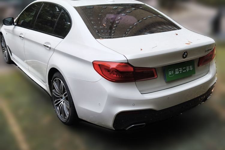 Used BMW 5 Series 2018 Restyled 530Li Leading Edition M Sport Package Rear Left 45 Deg