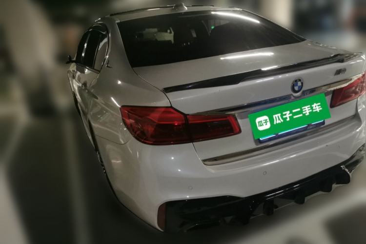 Used BMW 5 Series 2018 530Li Leading Model M Sport Package Rear Left 45 Deg