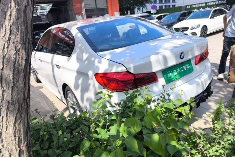 Used BMW 5 Series 2018 525Li M Sport Package Rear Left 45 Deg